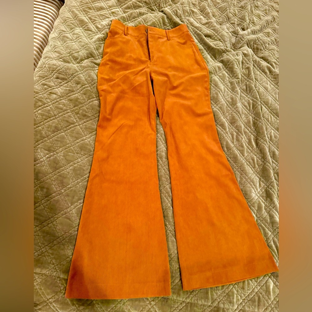 Avec Les Filles corduroy camel pants